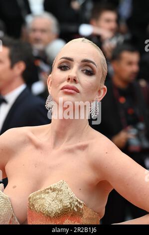 76. Cannes Film Festival 2023, Red Carpet Film „ Indiana Jones and the Dial of Destiny “ abgebildet: Gast Stockfoto