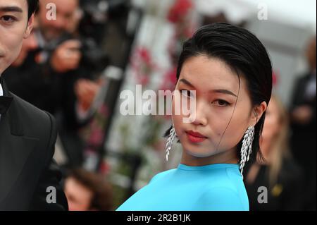 76. Cannes Film Festival 2023, Red Carpet Film „ Indiana Jones and the Dial of Destiny “ abgebildet: Gast Stockfoto