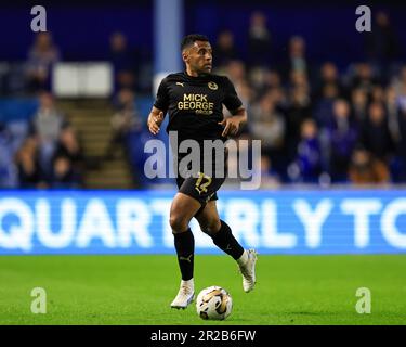 Nathan Thompson von Peterborough United während des Sky Bet League 1 Play-off-Spiels Sheffield Wednesday vs Peterborough in Hillsborough, Sheffield, Großbritannien, 18. Mai 2023 (Foto: Nick Browning/News Images) Stockfoto