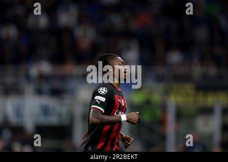 Mailand, Italien, 16. Mai 2023. Rafael Leao von AC Milan während des UEFA Champions League-Spiels in Giuseppe Meazza, Mailand. Der Bildausdruck sollte lauten: Jonathan Moscrop/Sportimage Stockfoto