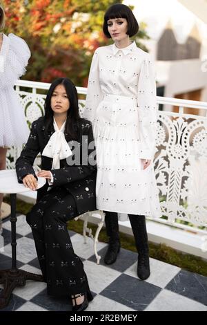 Sydney, Australien. 18. Mai 2023. Models posieren auf der MACGRAW Show während der Afterpay Australian Fashion Week 2023 im Shusha Beauty Paddington am 18. MAI 2023 in Sydney, Australien. Gutschrift: IOIO IMAGES/Alamy Live News Stockfoto