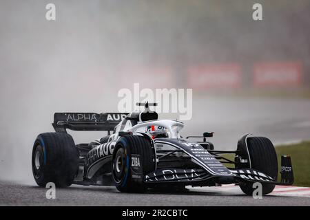 SUZUKA, JAPAN, Suzuka Circuit, 9. Oktober: Pierre Gasly (FRA) des Teams AlphaTauri während des japanischen Formel-1-Grand Prix. Stockfoto