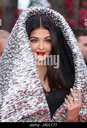 Cannes, Frankreich. 18. Mai 2023. Aishwarya Rai Credit: Imagespace/Alamy Live News Stockfoto