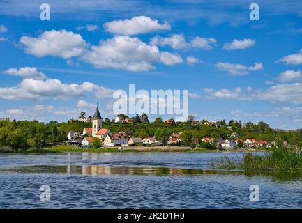 Lebus, Deutschland. 18. Mai 2023. Die Stadt Lebus an der deutsch-polnischen Grenze der oder in Ostbrandenburg. Kredit: Patrick Pleul/dpa/Alamy Live News Stockfoto