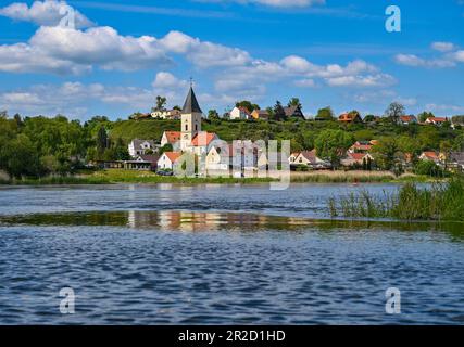 Lebus, Deutschland. 18. Mai 2023. Die Stadt Lebus an der deutsch-polnischen Grenze der oder in Ostbrandenburg. Kredit: Patrick Pleul/dpa/Alamy Live News Stockfoto