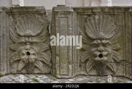 Brunnen-Panzer, 16.-17. Jahrhundert. Vom Carmo-Kloster (Lissabon). Archäologisches Museum Von Carmo. Lissabon, Portugal. Stockfoto