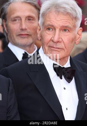 Harrison Ford besucht den roten Teppich „Indiana Jones and the Dial of Destiny“ während des 76. Jährlichen Filmfestivals in Cannes im Palais des Festivals am 18 2023. Mai in Cannes, Frankreich. Photo DGP/imageSPACE/MediaPunch Stockfoto