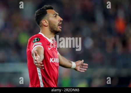 18-05-2023: Sport: AZ V Westham ALKMAAR, NIEDERLANDE - MAI 18: Vangelis Pavlidis (AZ Alkmaar) während des Spiels UEFA Conference League AZ Alkmaar und Stockfoto