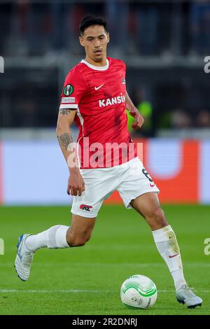 18-05-2023: Sport: AZ V Westham ALKMAAR, NIEDERLANDE - MAI 18: Tijjani Reinders (AZ Alkmaar) während des Spiels UEFA Conference League AZ Alkmaar und Stockfoto