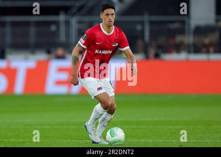 18-05-2023: Sport: AZ V Westham ALKMAAR, NIEDERLANDE - MAI 18: Tijjani Reinders (AZ Alkmaar) während des Spiels UEFA Conference League AZ Alkmaar und Stockfoto