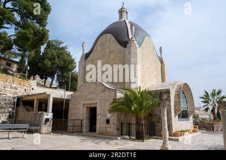 Dominus Flevit Kirche in Jerusalem, Israel Stockfoto