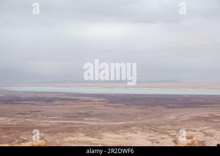 Judäische Wüste, Südbezirk, Israel - 10. April 2023. Stockfoto