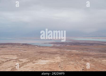 Judäische Wüste, Südbezirk, Israel - 10. April 2023. Stockfoto