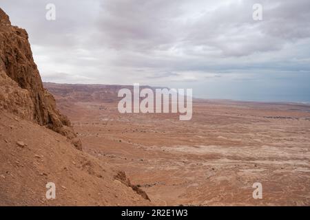 Judäische Wüste, Südbezirk, Israel - 10. April 2023. Stockfoto