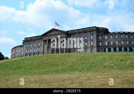 Schlosspark Wilhelmshöhe in Kassel, Deutschland Stockfoto
