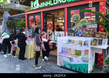 Fußgängerzone in Ha Noi, Vietnam Stockfoto