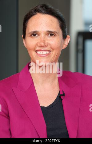 Cannes, Frankreich. 19. Mai 2023. Jeanne Herry beim Kering 'Women in Motion' Talk auf dem Festival de Cannes 20223/76. Internationale Filmfestspiele von Cannes im Majestic Hotel. Cannes, 19.05.2023 Kredit: Geisler-Fotopress GmbH/Alamy Live News Stockfoto