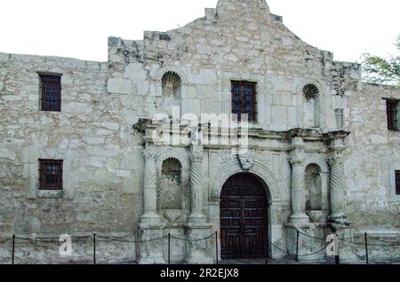 Die Schlacht von Alamo war ein entscheidender Faktor in der texanischen Revolution Stockfoto