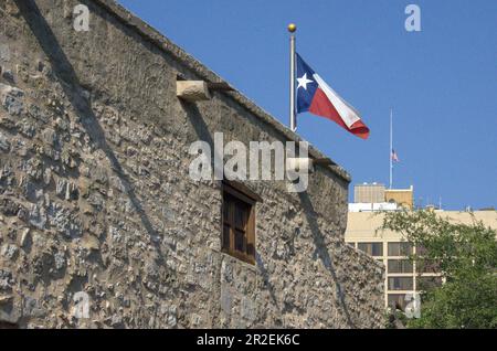 Die Schlacht von Alamo war ein entscheidender Faktor in der texanischen Revolution Stockfoto