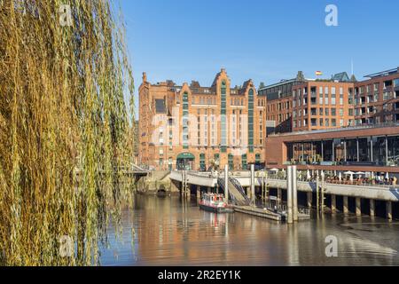 Schifffahrtsmuseum in Brooktorhafen in HafenCity, Speicherstadt, Freie Hansestadt Hamburg, Norddeutschland, Deutschland, Europa Stockfoto