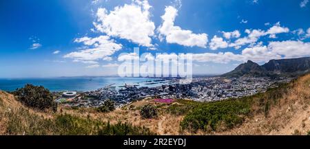 Panorama von Kapstadt, Südafrika, Afrika Stockfoto