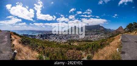 Panorama von Kapstadt, Südafrika, Afrika Stockfoto