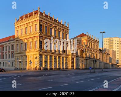 Hiller-Brandtsche-Haeuser in der Breiten-Straße, Potsdam, Brandenburg, Deutschland Stockfoto