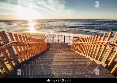 Surfer Point am Margaret River im Südwesten Australiens, Ozeanien Stockfoto