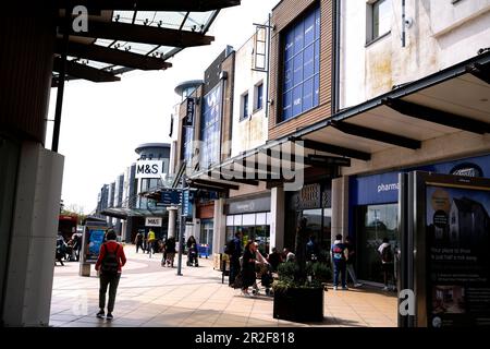 westwood Cross Shopping Centre, East kent, uk Mai 2023 Stockfoto