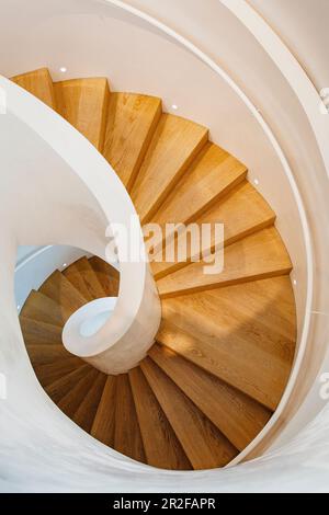 Vitra Design Museum, Wendeltreppe, weil am Rhein, Baden Württemberg, Deutschland Stockfoto