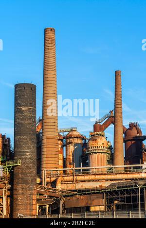 UNESCO-Weltkulturerbe Völklinger Hütte, Völklingen, Saarland, Deutschland Stockfoto