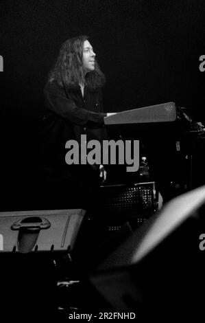 Mailand Italien 1999-11-19 : Jordan Rudess Keyboardist of Dream Theater Live-Konzert im Forum Assago Stockfoto