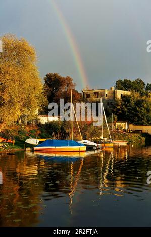 Jungfernsee, Havel, Potsdam, Bundesland Brandenburg, Deutschland Stockfoto