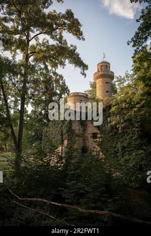 Emichsburg im Schlossgarten "Blooming Baroque", Schloss Ludwigsburg, Stuttgarter Metropolregion, Baden-Württemberg, Deutschland, Europa Stockfoto