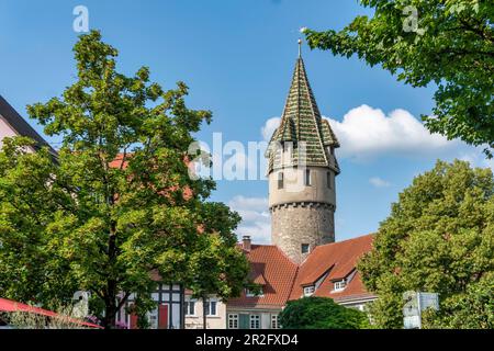 Der grüne Turm, Ravensburg, Baden-Württemberg, Stockfoto