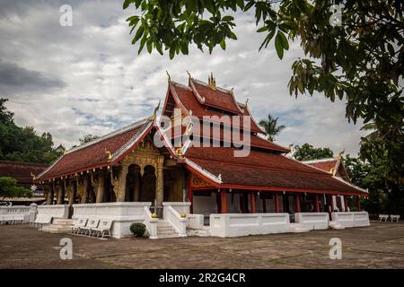 Wat Mai Tempel in Luang Prabang, Laos, Asien Stockfoto