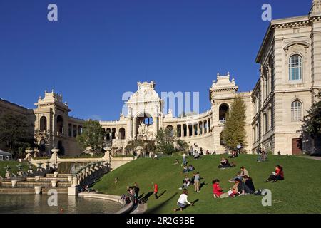 Palais Longchamps, Marseille, Bouches-du-Rhone, Provence-Alpes-Cote d'Azur, Frankreich Stockfoto