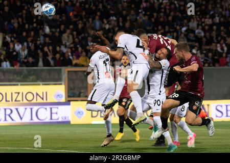 Reggio Calabria, Italien. 19. Mai 2023. Oreste Granillo Stadium, Reggio Calabria, Italien, 19. Mai 2023, Camporese Michele Reggina bei Reggina 1914 gegen Ascoli Calcio - italienischer Fußball Serie B Spiel Kredit: Live Media Publishing Group/Alamy Live News Stockfoto