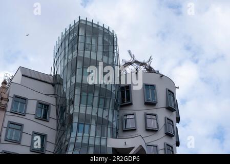 Tanzhaus, moderne Architektur, Prager Neustadt, Prag, Tschechische Republik Stockfoto