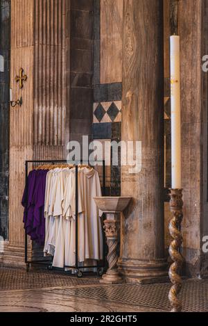 Zentrale Kathedrale Baptisterium innen, florenz, toskana, italien, europa Stockfoto