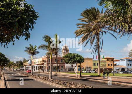 Einkaufszentrum, Corralejo, Fuerteventura, Kanarische Inseln, Spanien Stockfoto