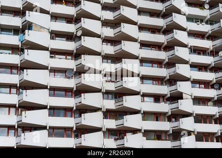 Satellitenstadt Chorweiler in Köln, Nordrhein-Westfalen, Deutschland, Europa Stockfoto