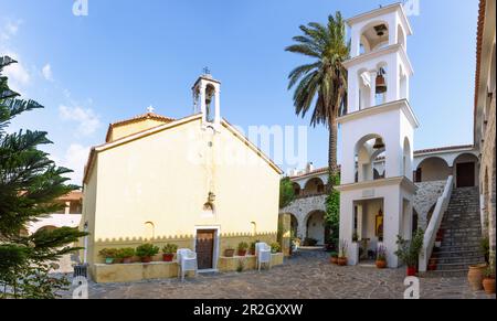 Kloster Moni Agia Zoni, im Osten der Insel Samos in Griechenland Stockfoto