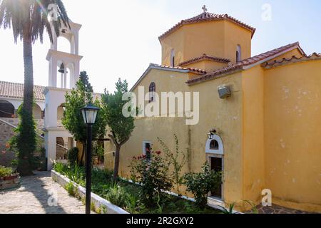 Kloster Moni Agia Zoni, im Osten der Insel Samos in Griechenland Stockfoto