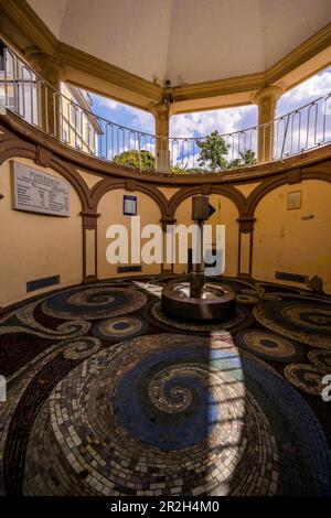 Römerquelle im Kurbezirk Bad Ems an der Lahn, Rheinland-Pfalz Stockfoto