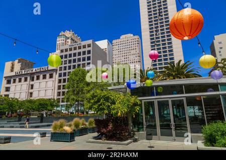 Union Square, San Francisco, Kalifornien, USA Stockfoto