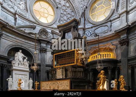 Kapelle des Heiligen Grabtuchs, Königspalast, Turin, Piemont, Italien Stockfoto