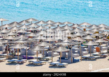 Falasarna Beach, Chania, Kreta, Griechische Inseln, Griechenland Stockfoto