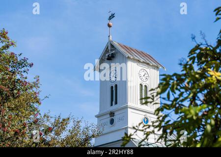 Domkirkja, Kathedrale, Reykjavik, Island Stockfoto