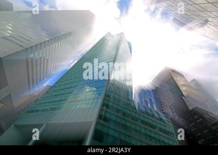 Wolkenkratzer auf der Lexington Avenue, Midtown Manhattan, New York, New York, USA Stockfoto
